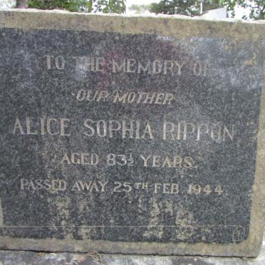 RIPPON Alice Sophia -1944