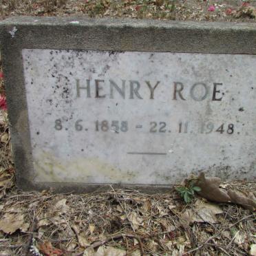 ROE Henry 1858-1948