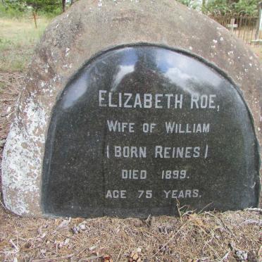 ROE Elizabeth nee REINES -1899