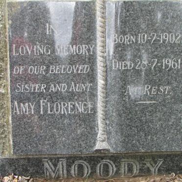 MOODY Amy Florence 1902-1961