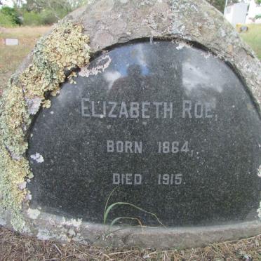 ROE Elizabeth 1864-1915