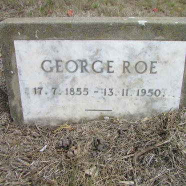 ROE George 1855-1950