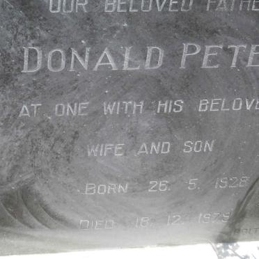 WALLACE Donald Peter 1928-1979 &amp; Jean Mary 1929-1973