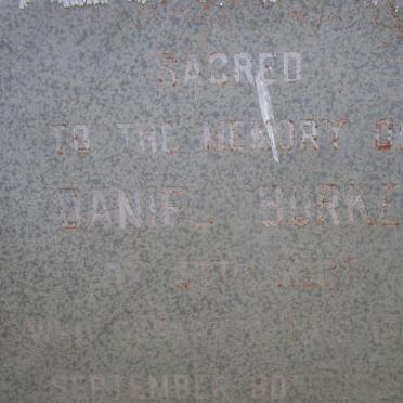 BURKE Daniel -1829