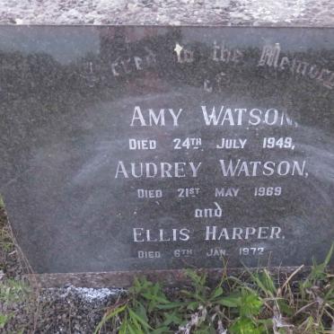 WATSON Amy -1949 :: WATSON Audrey -1969 :: HARPER Ellis -1972