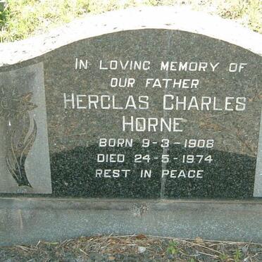HORNE Herclas Charles 1908-1974