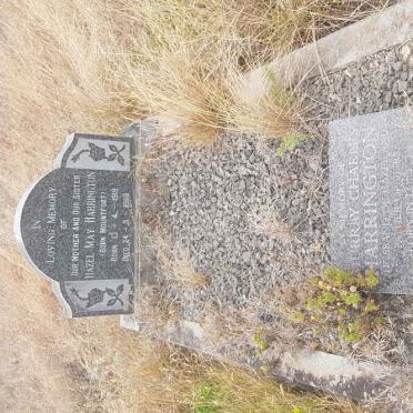 HARRINGTON Murray Charles 1922-2001 &amp; Hazel May MOUNTFORT 1919-1969
