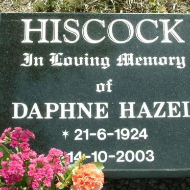 HISCOCK Daphne Hazel 1924-2003
