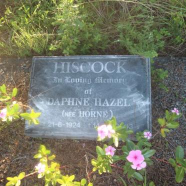HISCOCK Daphne Hazel nee HORNE 1924-2003