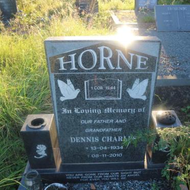 HORNE Dennis Charles 1934-2010