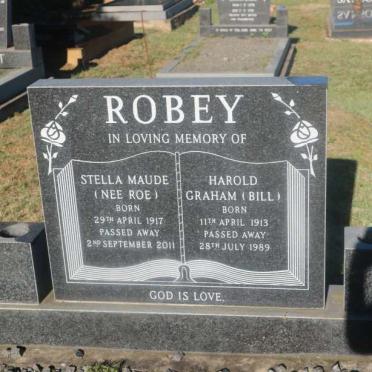 ROBEY Harold Graham 1913-1989 &amp; Stella Maude ROE 1917-2011