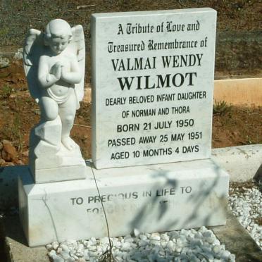 WILMOT Valmai Wendy 1950-1951