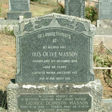 MASSON  George Dennison 1898-1974 &amp; Iris Olive -1948