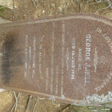 HILL George J. -1883 &amp; Margaret QUAIL -1931 : HILL Lilian Engenie