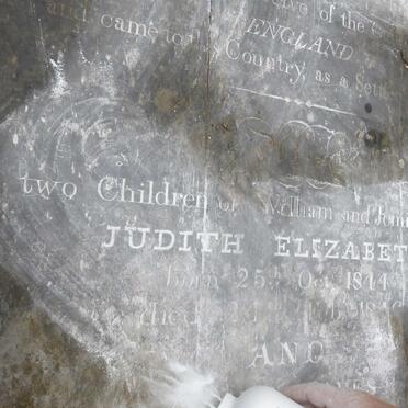 KING Thomas Sellom -1859 :: KING Judith Elizabeth 1844-1846 :: KING Thomas James -1852