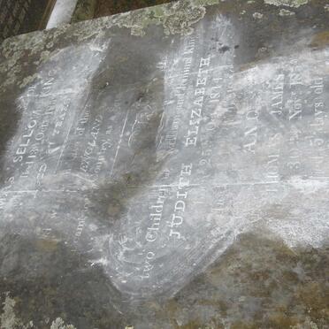 KING Thomas Sellom -1859 :: KING Judith Elizabeth 1844-1846 :: KING Thomas James -1852