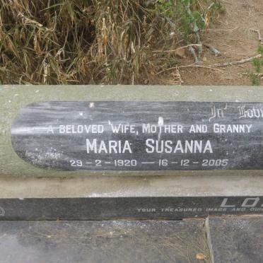 LONG Oswald Jos 1917-1974 &amp; Maria Susanna 1920-2005