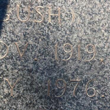 ? nee GUSH 1919-1976