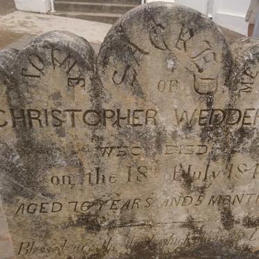 WEDDERBURN Christopher -1848