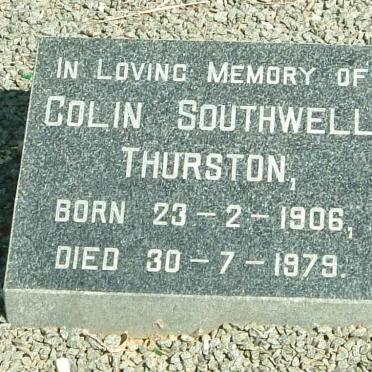 THURSTON Colin Southwell 1906-1979