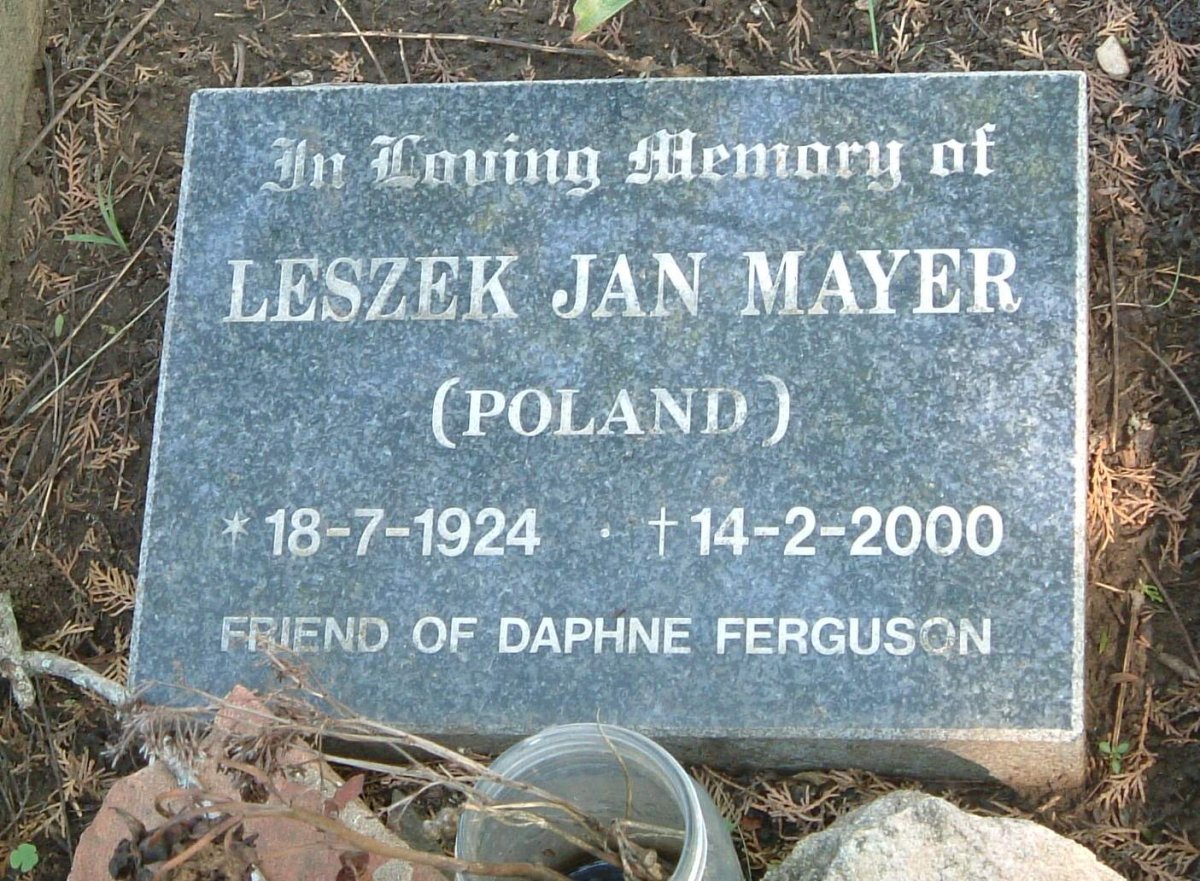 MAYER Leszek Jan 1924-2000