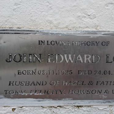 LONG John Edward 1925-1992