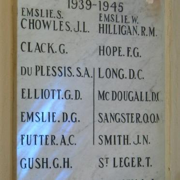 4. WW2 Memorial plaque