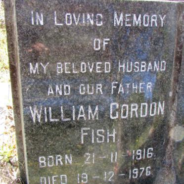 FISH William Gordon 1916-1976