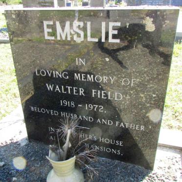 EMSLIE Walter Field 1918-1972