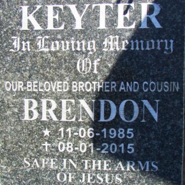 KEYTER Brendon 1985-2015