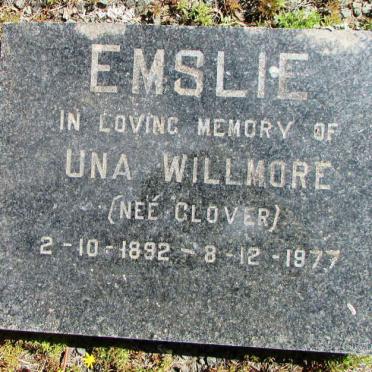 EMSLIE Una Willmore nee GLOVER 1892-1977