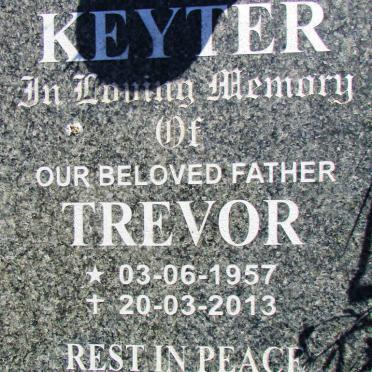 KEYTER Trevor 1957-2013