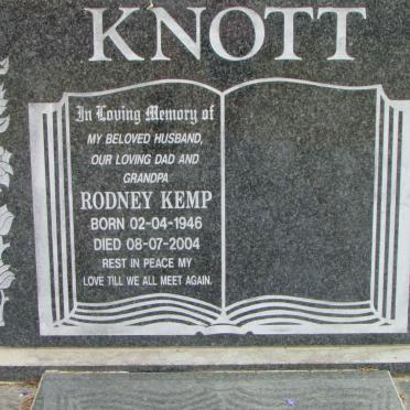 KNOTT Rodney Kemp 1946-2004