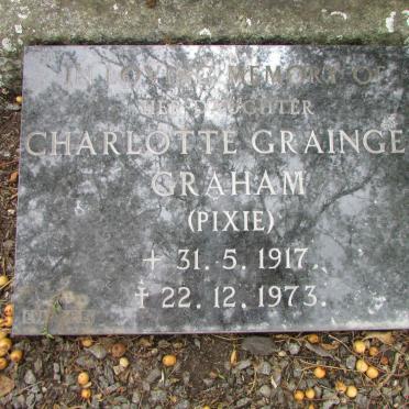 GRAHAM Charlotte Grainger 1917-1973