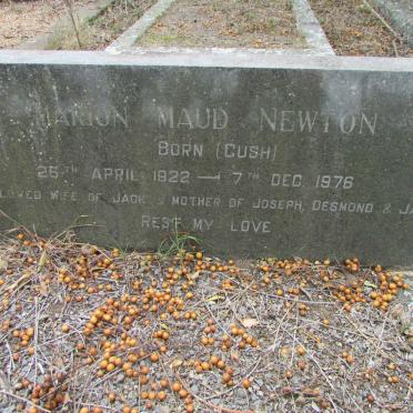 NEWTON Marion Maud nee GUSH 1922-1976