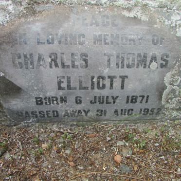 ELLIOTT Charles Thomas 1871-1952