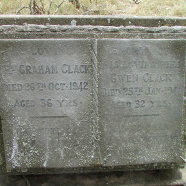 CLACK Graham -1942 &amp; Gwen -1941