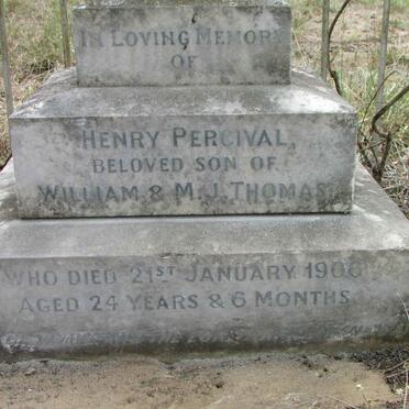 THOMAS Henry Percival -1906