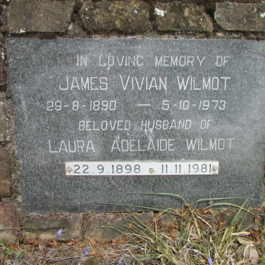 WILMOT James Vivian 1890-1973 &amp; Laura Adelaide 1898-1981