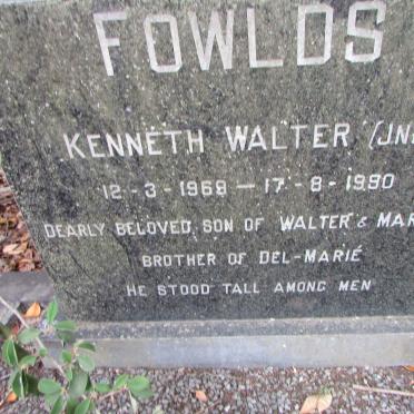 FOWLDS Kenneth Walter 1969-1990