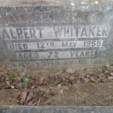 WHITAKER Albert -1959