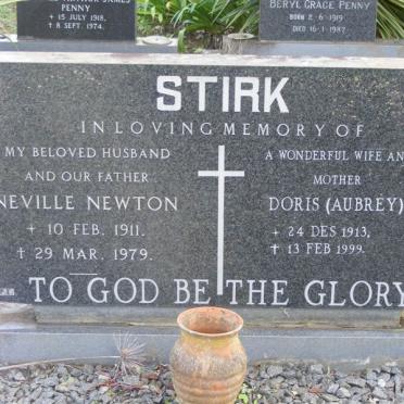 STIRK Neville Newton 1911-1979 &amp; Doris AUBREY 1913-1999