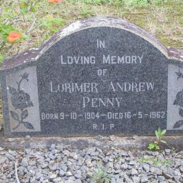 PENNY Lorimer Andrew 1904-1962