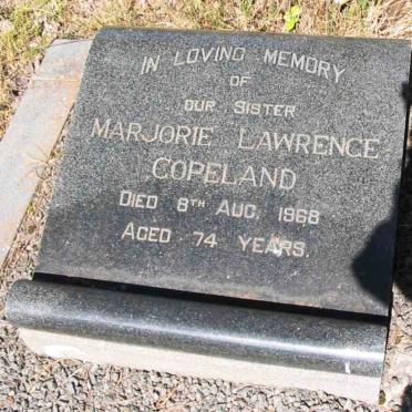 COPELAND Marjorie Lawrence -1968