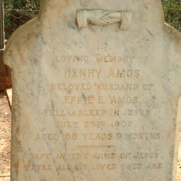 AMOS Henry -1909