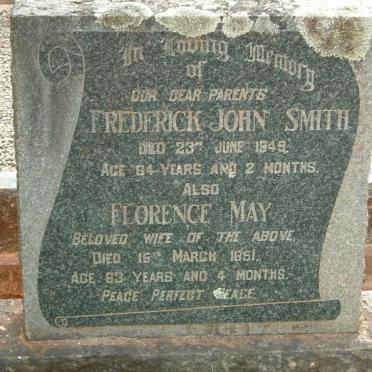 SMITH Frederick John -1949 :: SMITH Florence May -1951