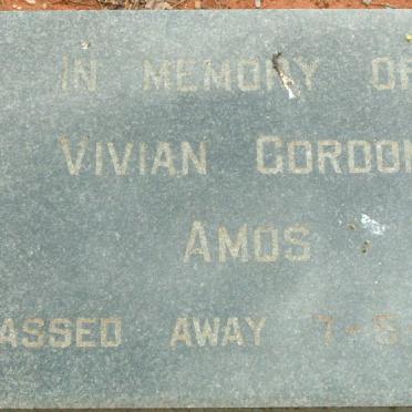 AMOS Vivian Gordon -1943