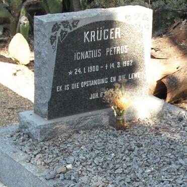 KRUGER Ignatius Petrus 1900-1962