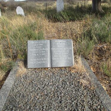 KLERK Johannes C., de 1854-1928 &amp; Margaretha J. GREYVENSTEIN 1855-1934