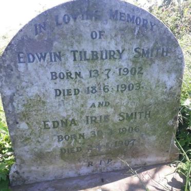 SMITH Edwin Tilbury 1902-1903 :: SMITH Edna Iris 1906-1907